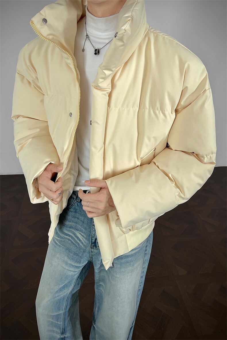 支持二开冬装加棉加厚立领棉服男女棉衣外套光板面包服M816-P70,男装棉衣,电商A441