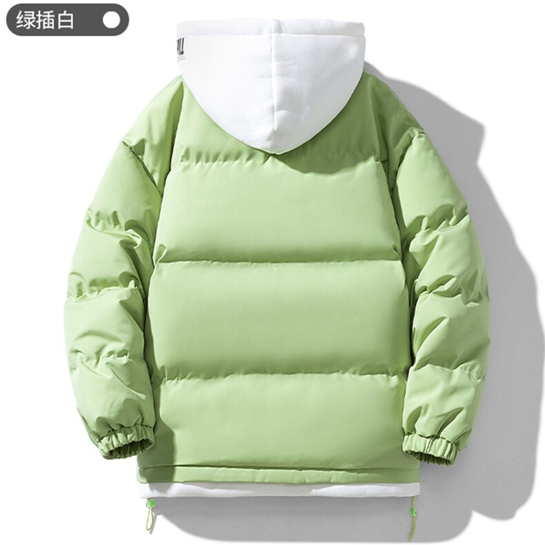 新款秋冬季港风棉衣潮流宽松加厚保暖潮流棉服男MY6612P70,男装棉衣,电商A086