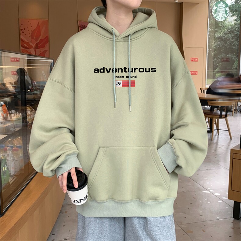 ！连帽圆领卫衣男装港风帽衫男LM177-P35,男装卫衣,电商B367