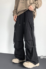 XZ616早秋季新款飘带工装裤冰丝速干休闲裤TY916P55控68，男装休闲裤，星座512A（原616）