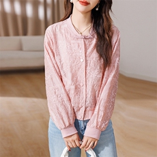 新中式刺绣防晒衣女夏季2026新款时尚洋气减龄休闲棒球服薄款外套，女装短外套，余墨