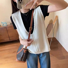 2025年秋季百搭时尚通勤休闲马甲,女装马甲,德聚羊绒, 2025年秋季百搭时尚通勤休闲马甲,女装马甲,德聚羊绒,