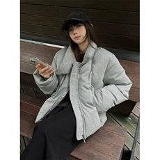 网图新款夹克高领棉服软糯32支纯棉充棉外套领口带磁吸YY2528-P95，男装夹克，电商C216