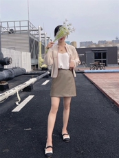 【现货】拼线开衫，其它，ONE