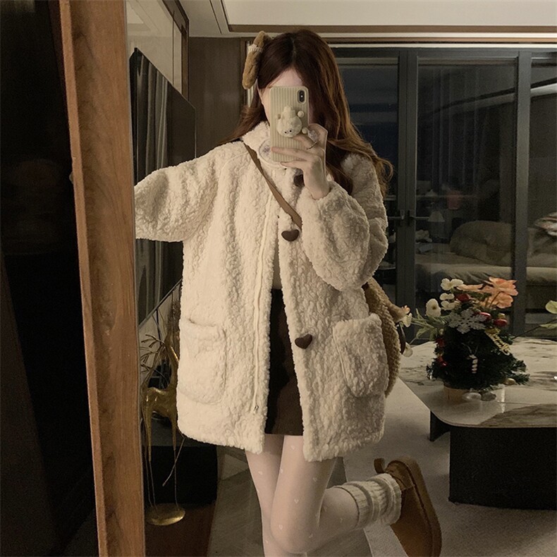 C900-P130女童毛毛加绒外套冬季新款韩版连帽大衣宝宝加厚中长款,女装短外套,星座911-2(原星座613-2）