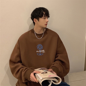 圆领卫衣男大码加厚长袖t恤男2023春S6274-P28图片