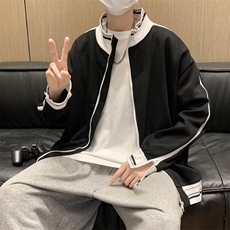 运动夹克外套秋冬款棒球服hiphop欧美高街W5068P45，男装夹克，星座1116-2