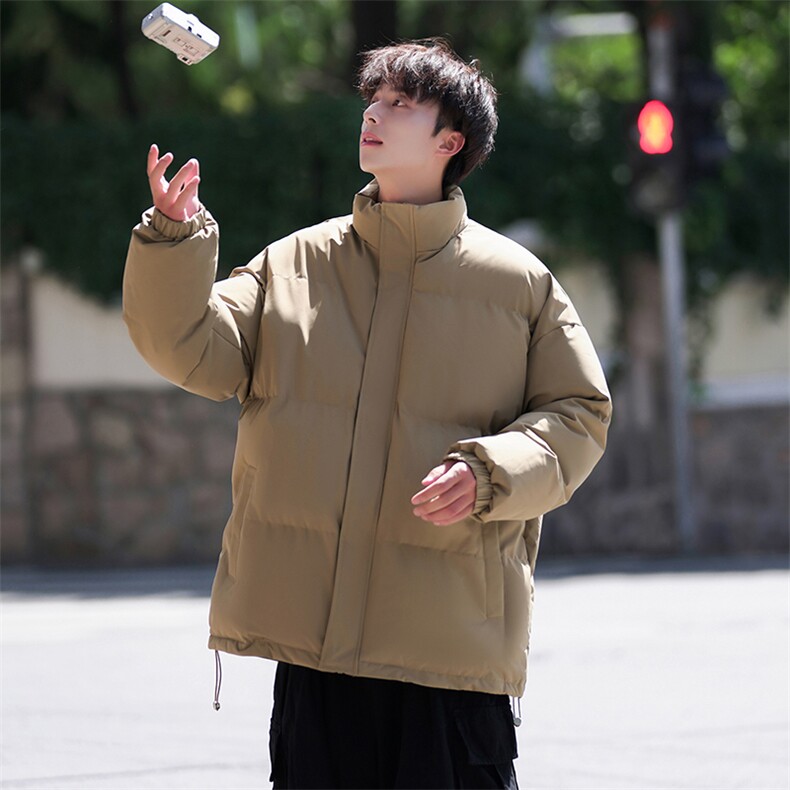 主推！三防面料加绒加厚立领大码棉衣羽绒服男MY1266-特批68,男装羽绒服,星座610B-1