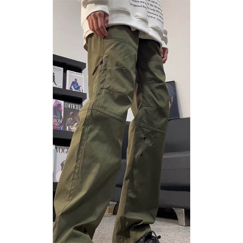 现货高品质vibe美式防风防水冲锋裤常规45加绒55,男装休闲裤,星座310A-4