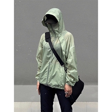 户外冲锋骑行剪裁防晒衣服男夏季透气薄款运动宽松连帽FY193，男装防晒衣，星座1116A（原606A-3）