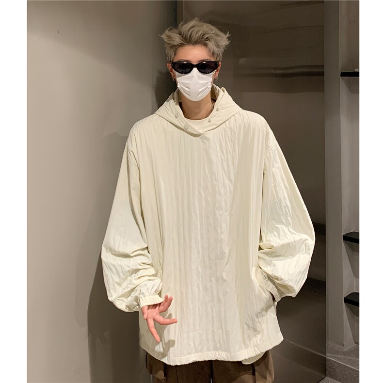 2026秋装新品肌理感连帽卫衣情侣休闲宽松上衣外套男女H983P68,女装短外套,电商A341
