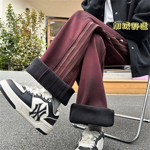 XZ616 秋冬加绒加厚水洗织带撞色拼接脏脏裤 TY1158JR P65控88图片