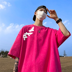 水洗玫红