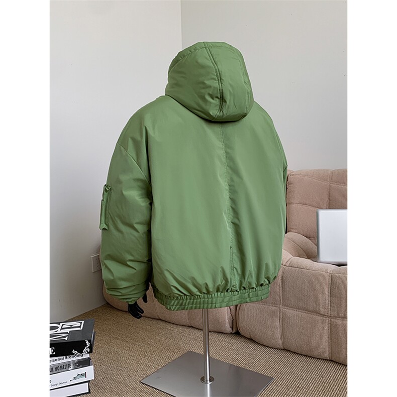 棉服男冬季新款港风宽松连帽棉衣MF9006-P90,男装棉衣,星座214-3