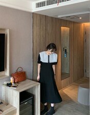 2022夏季连衣裙，女装连衣裙，贻思茗