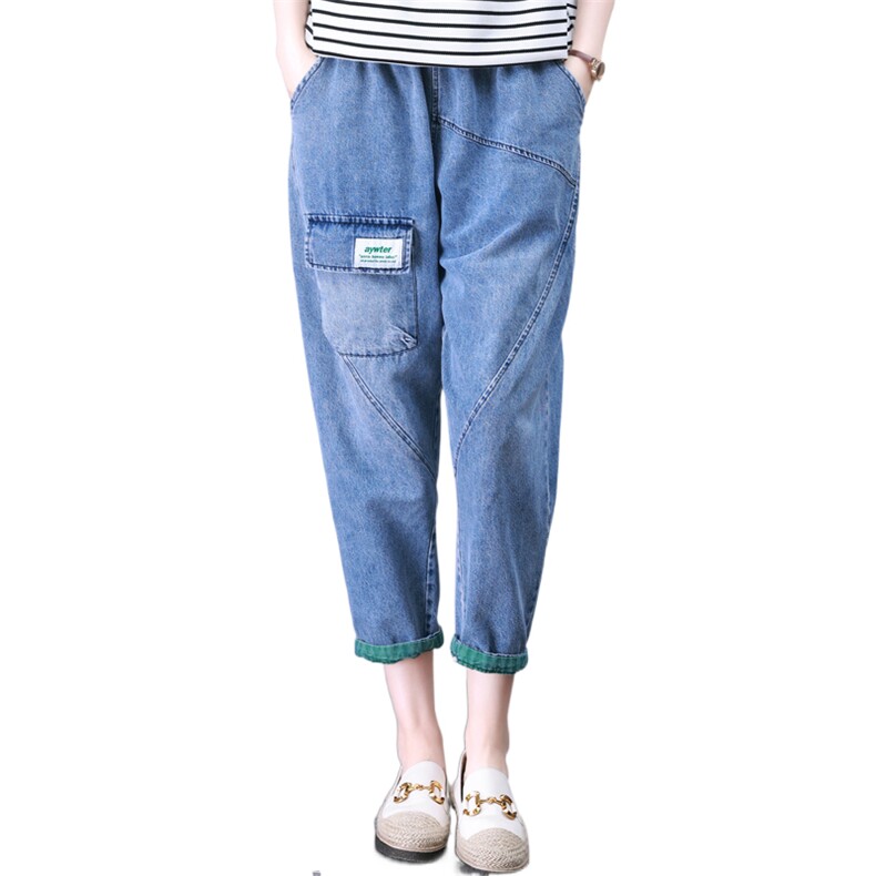 哥第品牌专柜短袖女2025年夏季新款中年妈妈宽松时尚T恤休闲,女装牛仔裤,叶笙衣