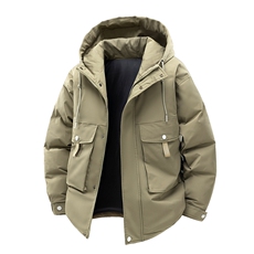 冬季工装棉衣男棉袄外套ins情侣款面包棉服M0719-P110，男装棉衣，星座308B-2