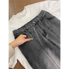 B221美式ins高街宽松直筒莱赛尔冰丝牛仔裤LK25486-特P45控88，男装牛仔裤，电商B221