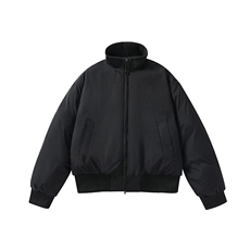 立领短款棉服外套男宽松冬季加厚休闲短款棉衣A166-MF2225-特P80，男装棉衣，电商A166