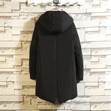 冬季中长款羽绒服连帽大衣加厚外套男青年男装衣服新款DS237T，男装羽绒服，电商A102