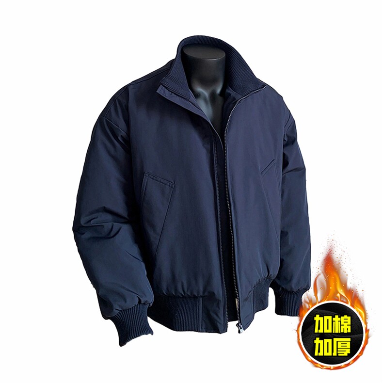 现货冬季美拉德立领飞行夹克廓形高街棒球服加棉加厚棉衣外套，男装夹克，电商A486-1