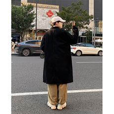 FY645-P78-控108M-5XL现货风衣长款大码宽松过膝大衣，男装风衣，星座116