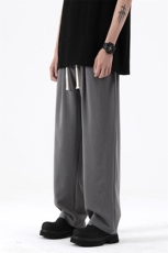 703-K339-P50高品质包边基础款休闲宽松直筒西装裤，男装西服套装，星座703