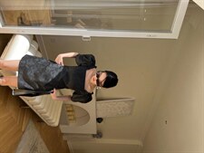 现货提花泡泡袖显瘦裙，其它，LION&CAT(2F)