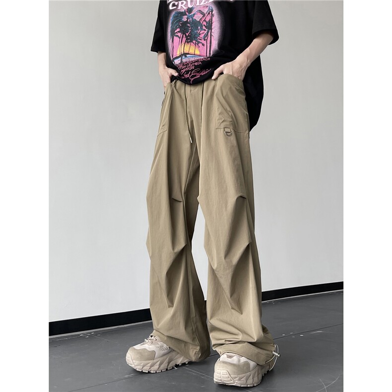 【现货】XZ612-K660-P60控79伞兵裤速干裤冰丝裤美式复古男女7,男装休闲裤,星座612