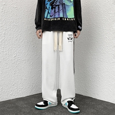 夏季情侣百搭印花休闲裤男大码宽松拖地裤A161-2-K7238-P55，男装休闲裤，电商A161-2