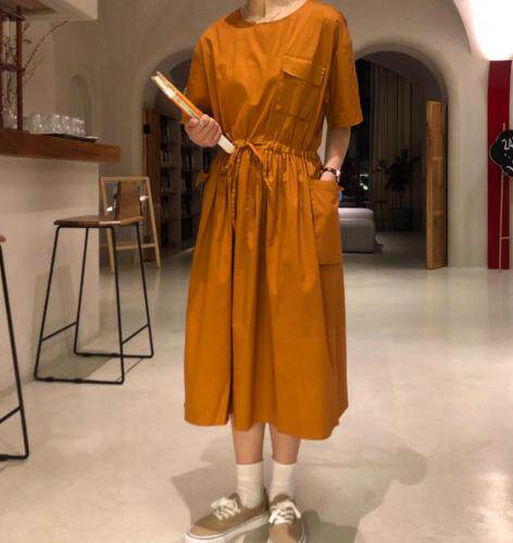 水洗棉是具有杰出的伸缩性、弹性，并且手感好、易打理、不易起皱，女装，金子