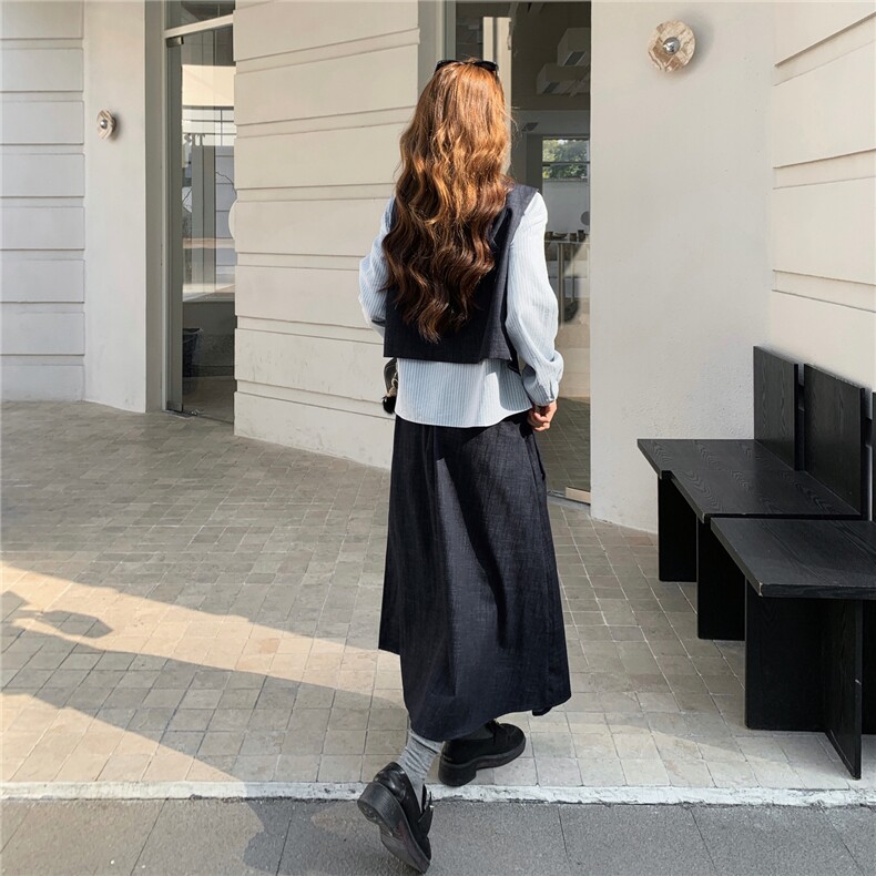 现货--蓝色条纹三件套203-2601-P175-K288,女装套装/套裙,浙宝203