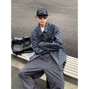 秋季新款美式复古夹克水洗外套 J3503 P75图片