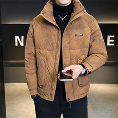 标50绒店主风2025新款男士扎染立领羽绒服2567-P195(控券后288)，男装羽绒服，电商B328