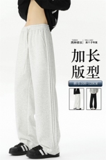 春季瘦高个子加长休闲裤男直筒阔腿188cm115运动裤宽松KZ030P55，男装休闲裤，电商B312