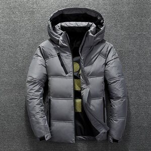 电商B247 2020冬季修身青年男士新款短款加厚羽绒服外套MY87图片