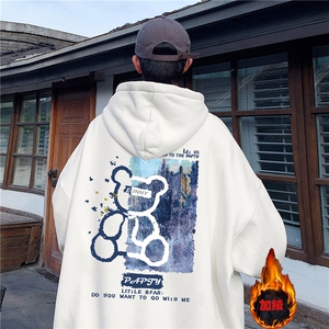 360克华棉加厚高品质连帽卫衣P50加绒60-WY0183棉65%聚酯纤维35%图片