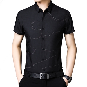 AD2852钱塘2020-3夏季男士短袖精品衬衫P60图片