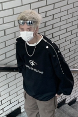 CT5368-TP65控价88春季新款宽松高街立体印花上衣高街休闲卫衣，男装卫衣，电商A102-1