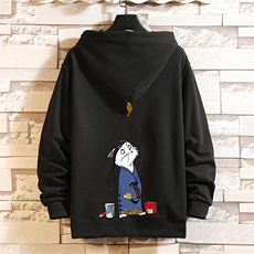 KS21014-P38加绒款-P43连帽开衫卫衣男运动外套大码班服砖墙，男装卫衣，电商A040A