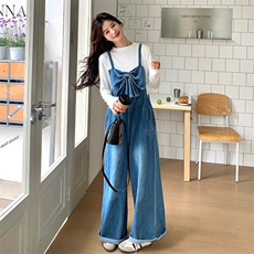 上新！时尚牛仔背带裤套装2c113-8861-p165-k238，女装套装/套裙，2C113