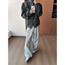 潮流美式复古解构短款外套男秋款气质文艺新款日系流行RJK3001，女装短外套，星座208-5