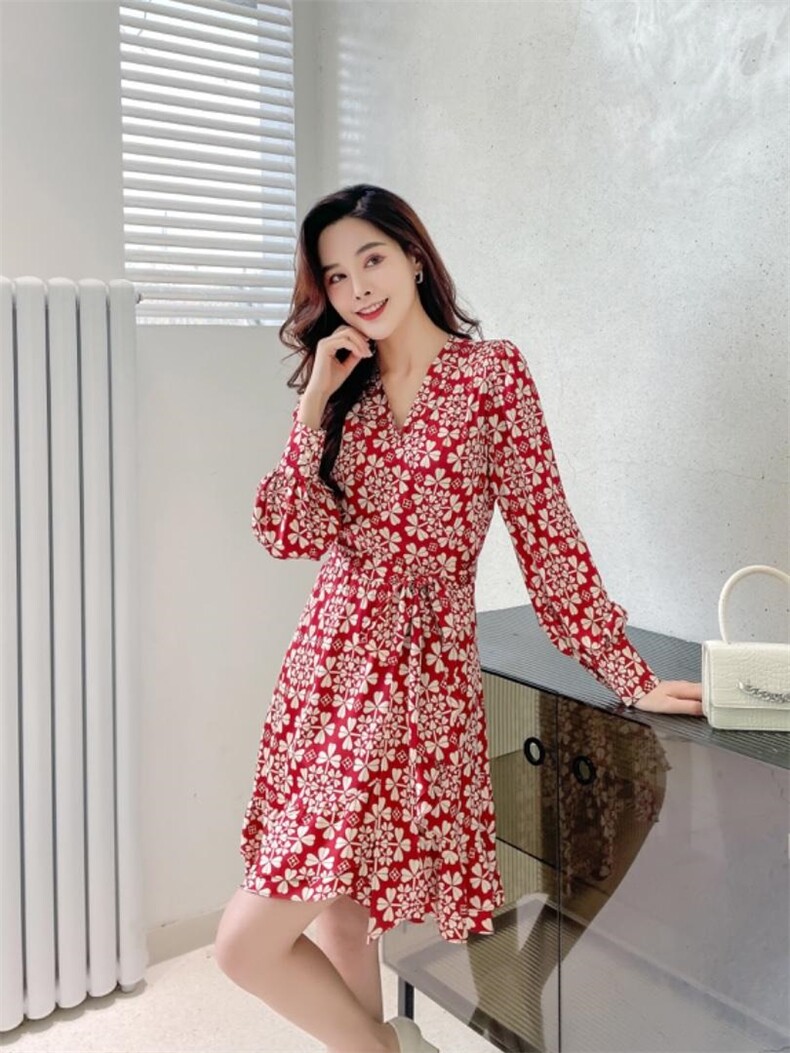 春装新款连衣裙,女装连衣裙,名迅