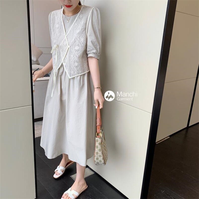 【现货】夏季新款韩系连衣裙，女装连衣裙，She