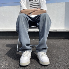 夏款男牛仔裤星空纹直筒宽松休闲长裤NK012P45，男装牛仔裤，星座1013-1