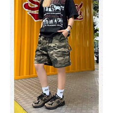 美式高街迷彩工装短裤男夏季休闲百搭宽松复古潮流五分裤KQ124，男装牛仔裤，星座1116A（原606A-3）