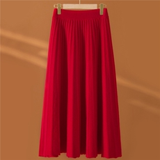 2025年秋季时尚百搭提前就羊休闲长款百褶裙,女装半身裙,西欧羊绒, 2025年秋季时尚百搭提前就羊休闲长款百褶裙,女装半身裙,西欧羊绒,