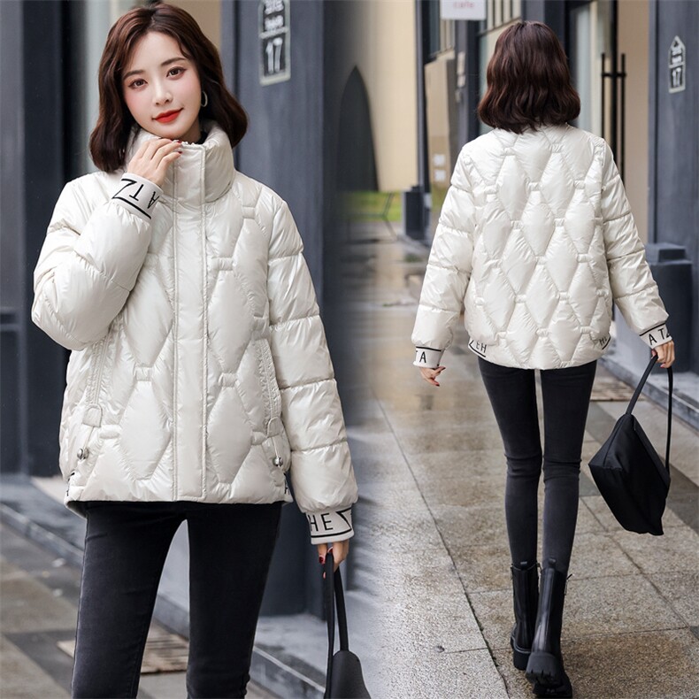 羽绒棉服女冬季2021新款时尚小个子加厚轻薄棉衣棉袄外套现货,女装棉衣/棉服,一安秀