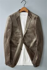 2021秋冬丝绒西装男式潮流灯芯绒西服男661-P165控价328，男装西服，电商D225