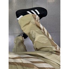 港风大码宽松速干裤直筒裤休闲裤长裤A014-DY25086-P50控68，男装休闲裤，电商A014